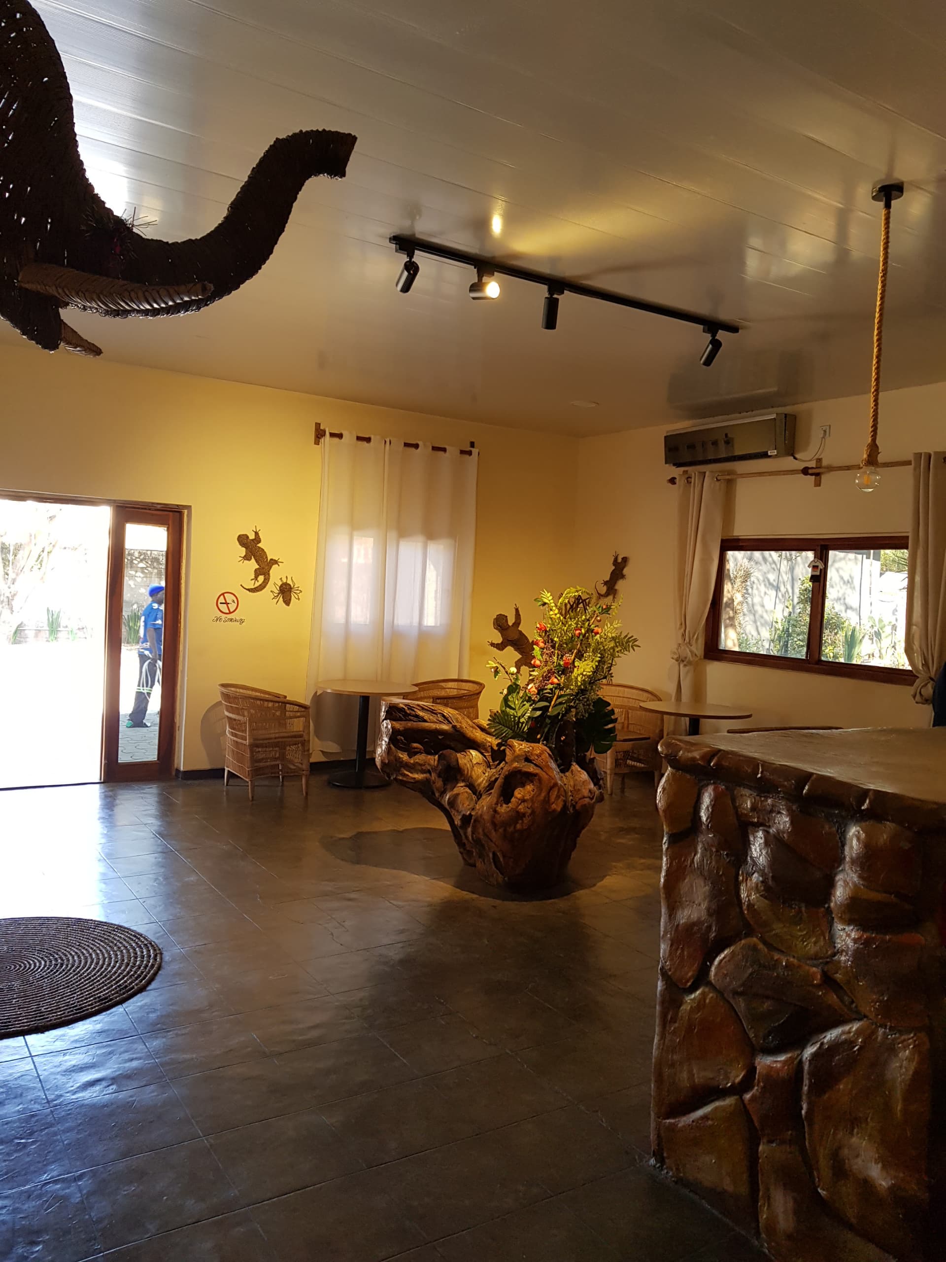 A space to relax and connect